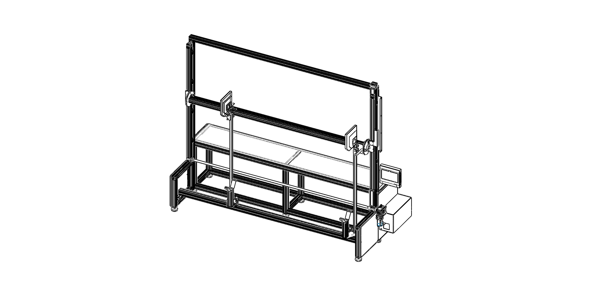 RQT-3060 - Roller Shutter Assembly Table & Test Machine